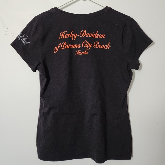 Harley-Davidson T-Shirt Scott Jacobs Limited Edition Graphics Women's Large - Picture 2 of 7